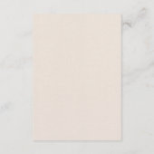 Breathe Minimal Bunny Encouragement Card Begleitkarte (Rückseite)