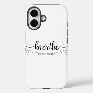 BREATHE Minimalistische iPhone Cover mit einem ruh
