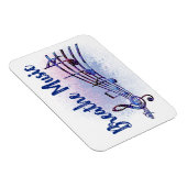 Breathe Music MoonDreams Music Logo Magnet (Rechte Seite)