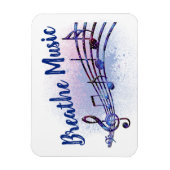 Breathe Music MoonDreams Music Logo Magnet (Vertikal)