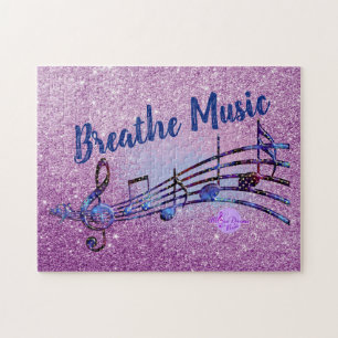 Breathe Music - MoonDreams Music Logo Puzzle