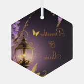 Breathe´n Shine Mel Mae Schmidt Stationery Ornament Aus Glas (Rückseite)