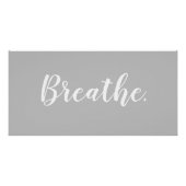 Breathe Poster (Vorderseite)