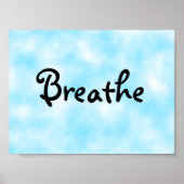 Breathe-Poster Poster (Vorne)