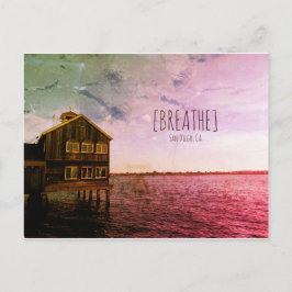 Breathe San Diego Post Card Postkarte