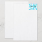 Breathe-Schreibwaren Briefpapier (Vorne/Hinten)