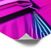 BREATHE - Sonnenuntergang am Wasser. Bearbeitbar. Poster (Ecke)