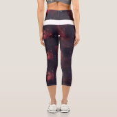 "BREATHE" Yoga Pants Capri Leggings (Rückseite)