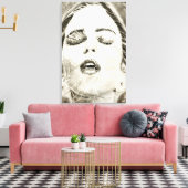 Breathless Leinwanddruck (Insitu (Wohnzimmer))