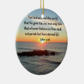 BREATHTAKING JOHN 3:16 SONNE KERAMIKORNAMENT (Rechts)