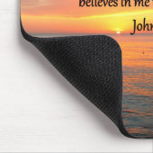 BREATHTAKING JOHN 6:35 SONNENDESIGN MOUSEPAD (Ecke)