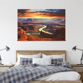 Breathtaking Sunset at the Grand Canyon Leinwanddruck (Insitu (Schlafzimmer))