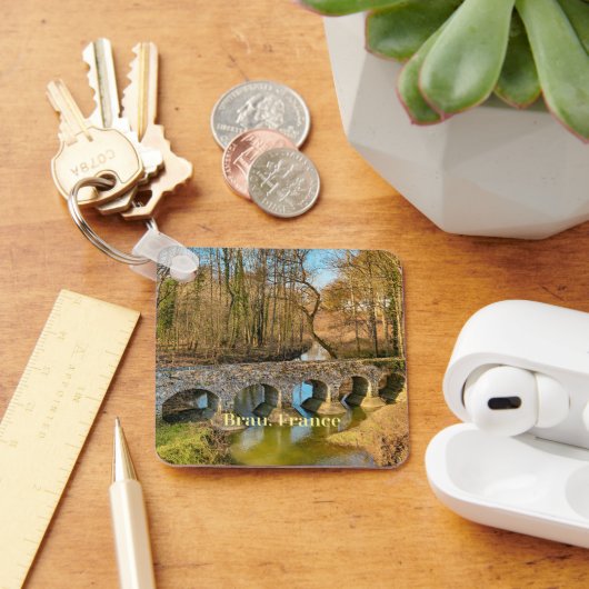 Breau, Frankreich Schlüsselanhänger (Schreibtisch)