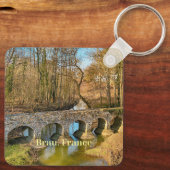 Breau, Frankreich Schlüsselanhänger (Rückseite)