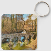 Breau, Frankreich Schlüsselanhänger (Rückseite)