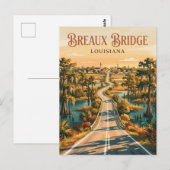 Breaux Bridge USA Postkarte (Vorne/Hinten)