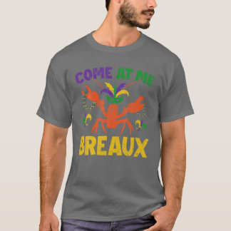 Breaux Crawfish Beads Mardi Gras Party Maskenwald T-Shirt
