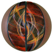 Brechen der Abstrakten Kunst des Kreises Basketball (Vertikal)