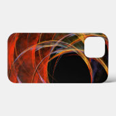 Brechen der Abstrakten Kunst des Kreises Case-Mate iPhone Hülle (Rückseite (Horizontal))