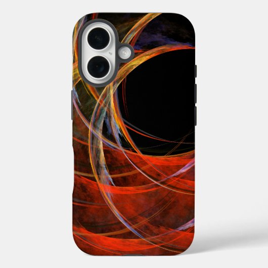 Brechen der Abstrakten Kunst des Kreises Case-Mate iPhone Hülle (Rückseite)