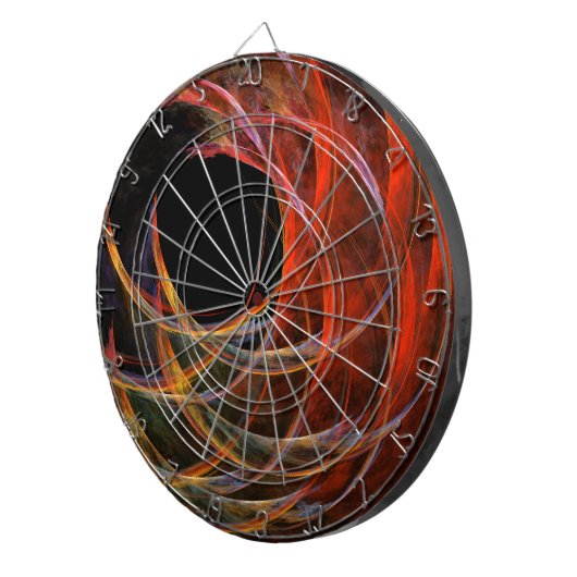 Brechen der Abstrakten Kunst des Kreises Dartscheibe (Vorderseite rechts)