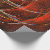 Brechen der Abstrakten Kunst des Kreises Geschenkpapier (Ecke)