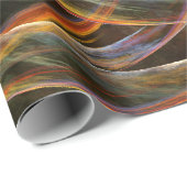 Brechen der Abstrakten Kunst des Kreises Geschenkpapier (Rolleneckpunkt)