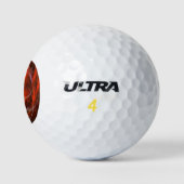 Brechen der Abstrakten Kunst des Kreises Golfball (Logo)
