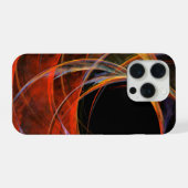 Brechen der Abstrakten Kunst des Kreises iPhone Hülle (Rückseite (Horizontal))