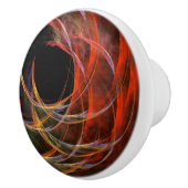 Brechen der Abstrakten Kunst des Kreises Keramikknauf (Rechts)