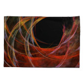 Brechen der Abstrakten Kunst des Kreises Kissenbezug (Rückseite)