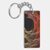 Brechen der Abstrakten Kunst des Kreises Schlüsselanhänger (Vorderseite links)