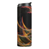 Brechen der Abstrakten Kunst des Kreises Thermosbecher (Nach links gedreht)