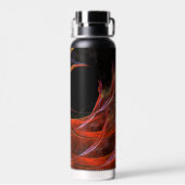 Brechen der Abstrakten Kunst des Kreises Trinkflasche (Rückseite)