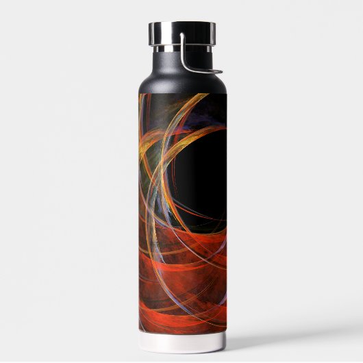 Brechen der Abstrakten Kunst des Kreises Trinkflasche (Links)