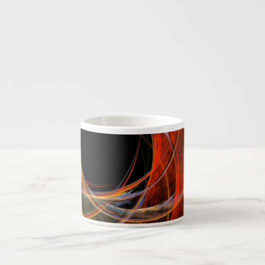 Brechen der Circle Abstrakt Art Espresso Tasse (Vorderseite)