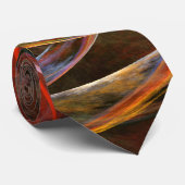 Brechen der Circle Abstrakt Art Krawatte (Gerollt)