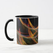 Brechen der Circle Abstrakt Coffee Tasse (Links)