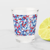 Brechen der Glasdecke - USA Schnapsglas (Vorderseite)