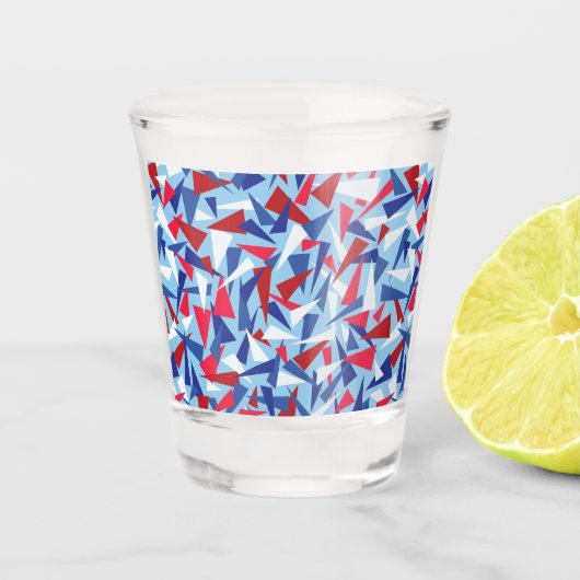 Brechen der Glasdecke - USA Schnapsglas (Vorderseite)