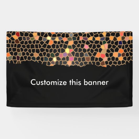 Brechen der Glasdecken-Fahne Banner (Horizontal)