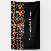 Brechen der Glasdecken-Fahne Banner (Vertikal)