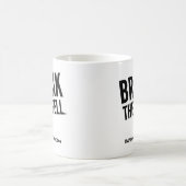Brechen der Zauber-Tasse Kaffeetasse (Mittel)