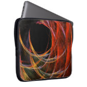 Brechen des Circle Abstrakt Art Laptop-Sieb Laptopschutzhülle (Vorne Rechts)