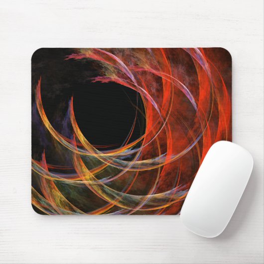 Brechen des Circle Abstrakt Art Mousepad (Mit Mouse)