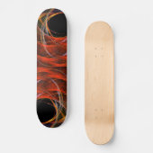 Brechen des Circle Abstrakt Art Skateboards (Vorderseite)