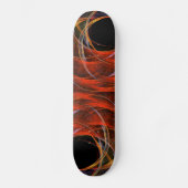 Brechen des Circle Abstrakt Art Skateboards (Vorderseite)
