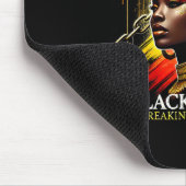 Brechen jeder Kette schwarze Geschichte Monat Frau Mousepad (Ecke)