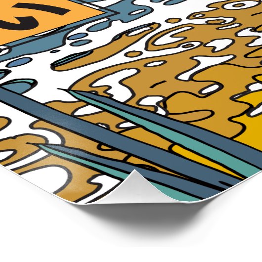 Brechen Poster (Ecke)