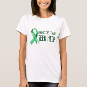Brechen Sie das Stigma suchen Hilfe T-Shirt